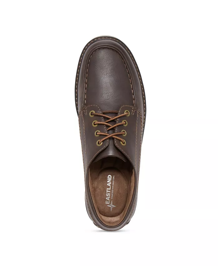 Мужские оксфорды Jed с мыском-мокасином Eastland Shoe, коричневый — фото 4