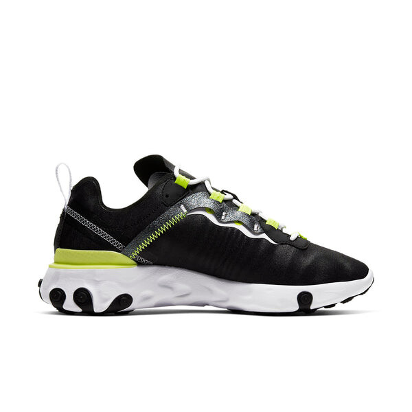 Кроссовки react element 55 se Nike, черный — фото 2