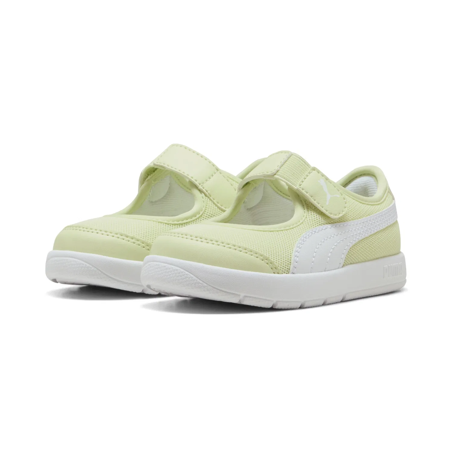 Кроссовки 'Courtflex v3' Puma, Light Green — фото 2