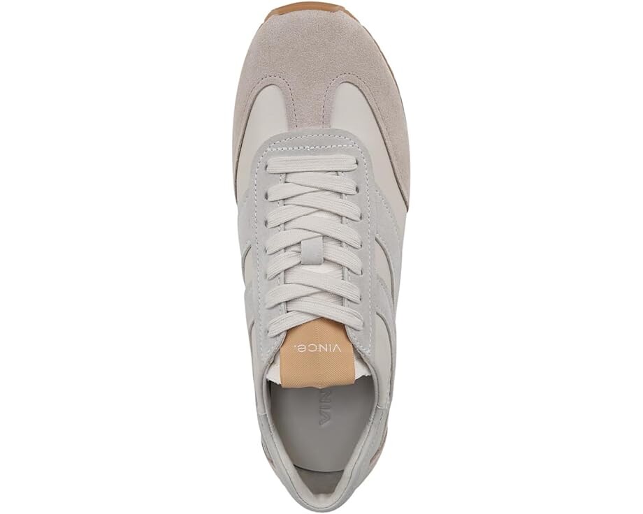 Кроссовки Vince Oasis Runner Lace-Up Sneakers, цвет Horchata/Off White — фото 2