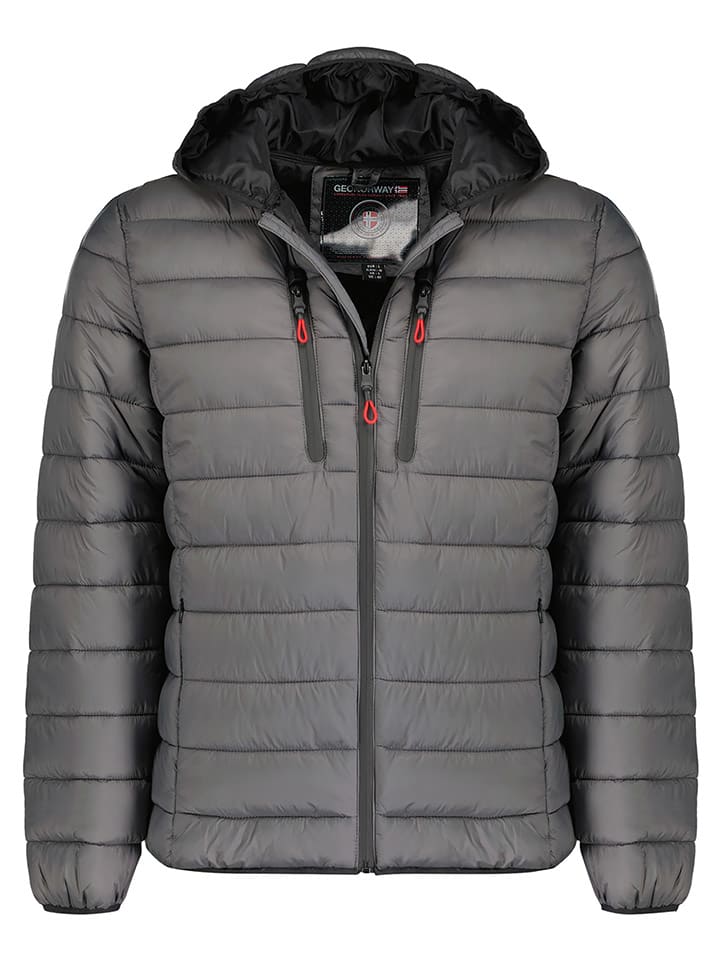 

Стеганая куртка Geographical Norway Steppjacke, серый