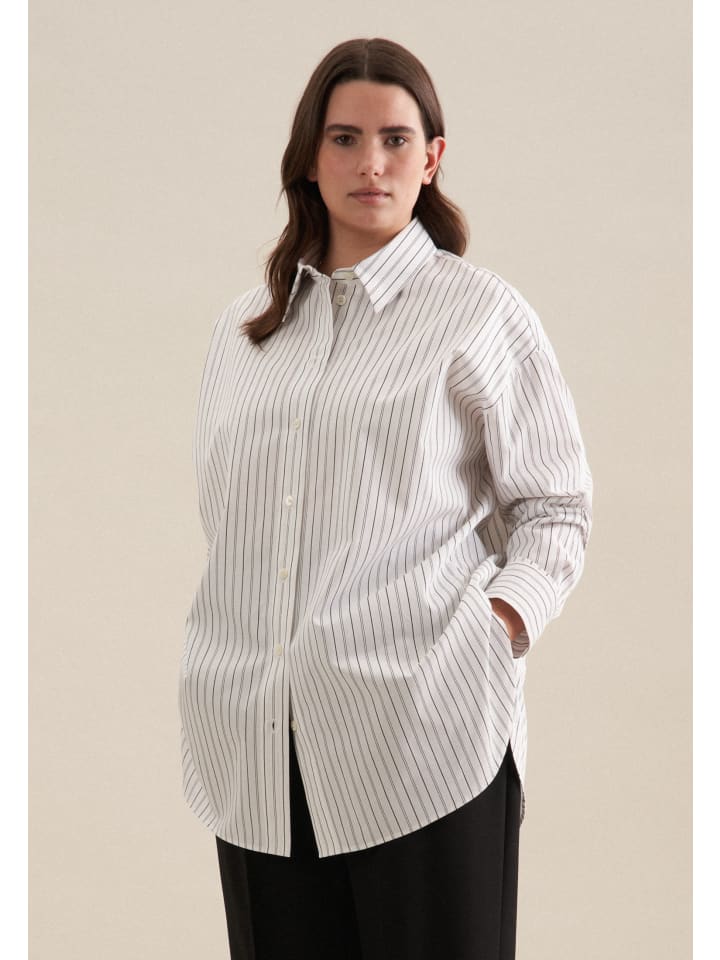 

Блуза Seidensticker Longbluse Oversized, белый