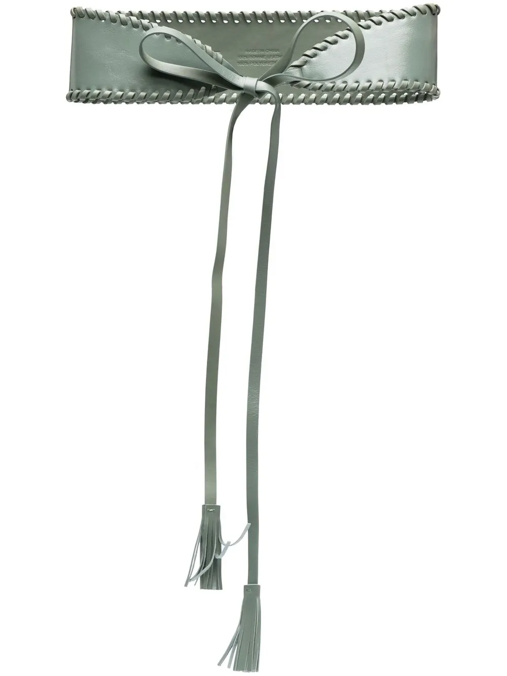 

Ремень с кисточками Twinset, зеленый