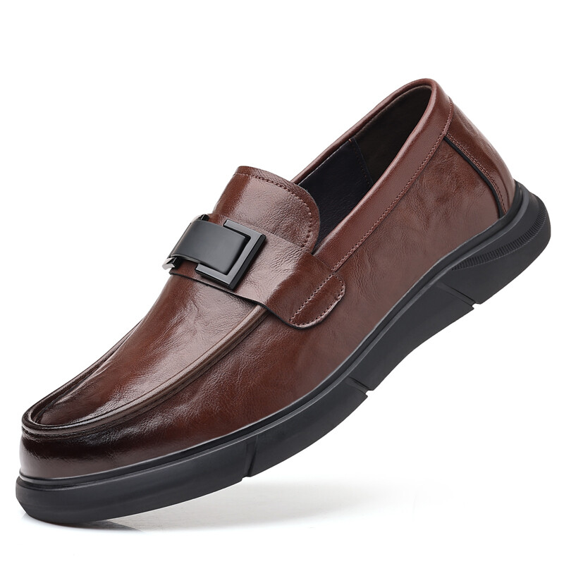 Мужские туфли EGCHI Men's Casual Shoes Men Mid-Top — фото 4