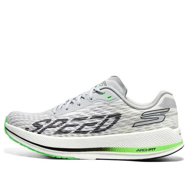 

Кроссовки go run razor 4 'grey white' Skechers, серый