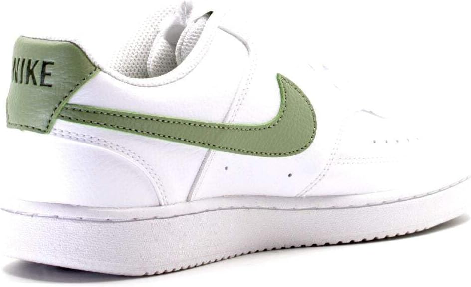 Кроссовки Nike Mens Basketball, белый/зеленый/оливковый — фото 4