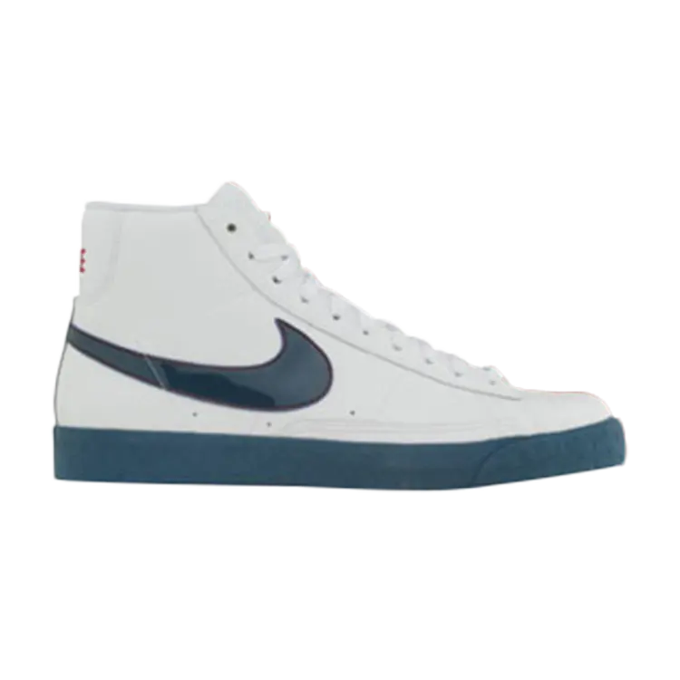 

Кроссовки Nike Blazer High 'Blue Force', белый