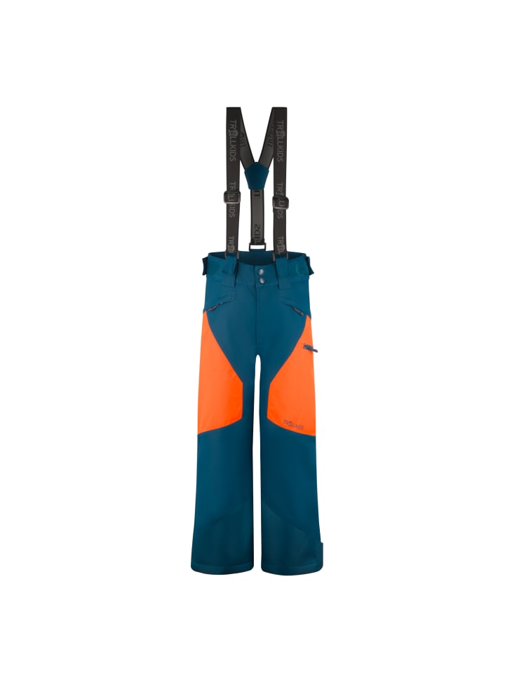 

Лыжные штаны Trollkids Ski-/ Snowboardhose Kongsberg, цвет madeira blue