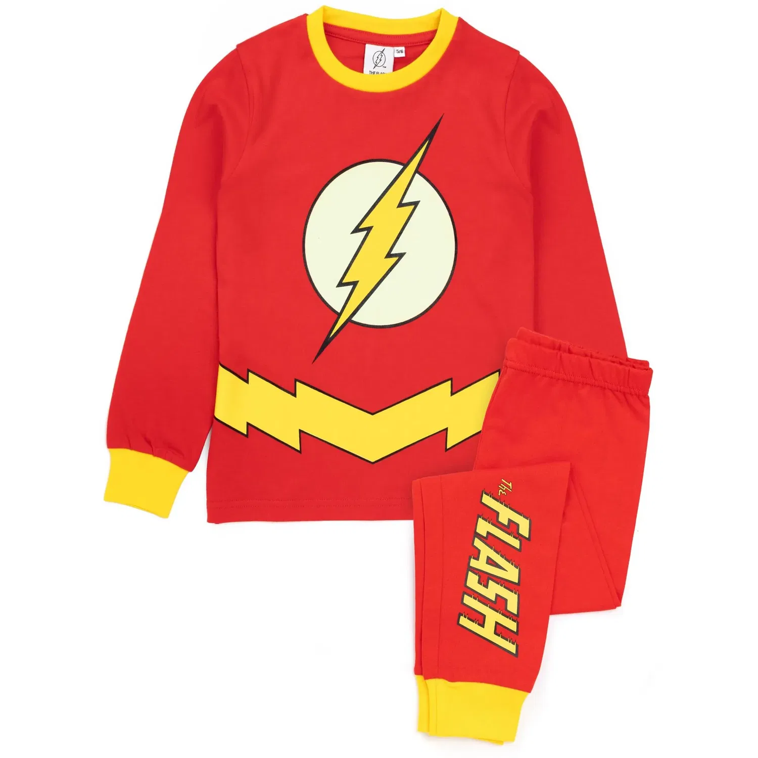 Пижама костюм Флэш DC Comics, красный