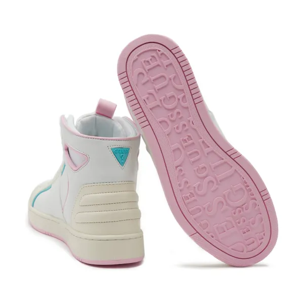 Кроссовки Basket Guess, белый — фото 4