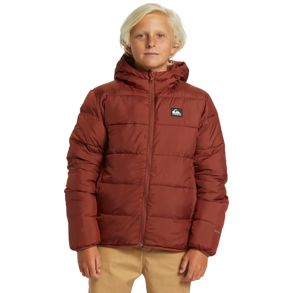

Детская куртка Quiksilver Scaly Reversible, красный