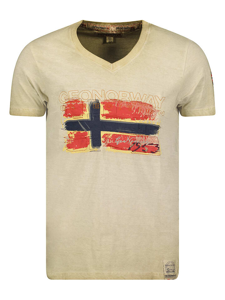 

Футболка Geographical Norway, бежевый