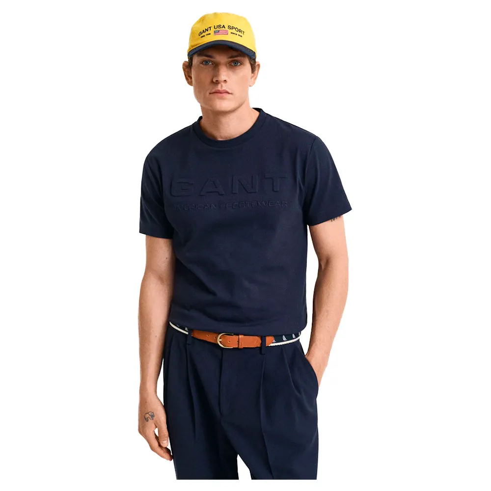 

Футболка с коротким рукавом Gant 2003339, синий