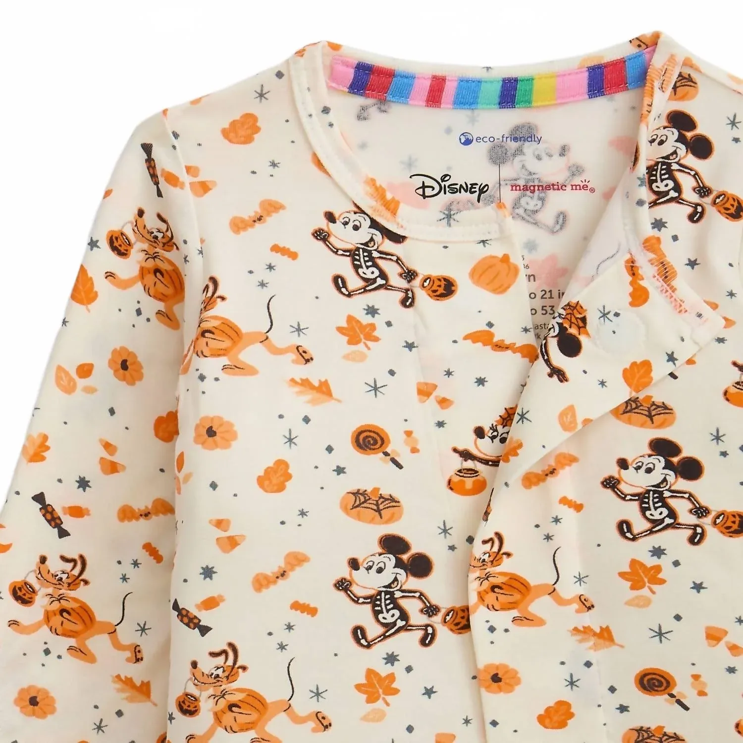 Детский комбинезон-трансформер Disney Mickey's Spooky Season Modal Magnetic Convertible Coverall, бежевый Magnetic Me — фото 3
