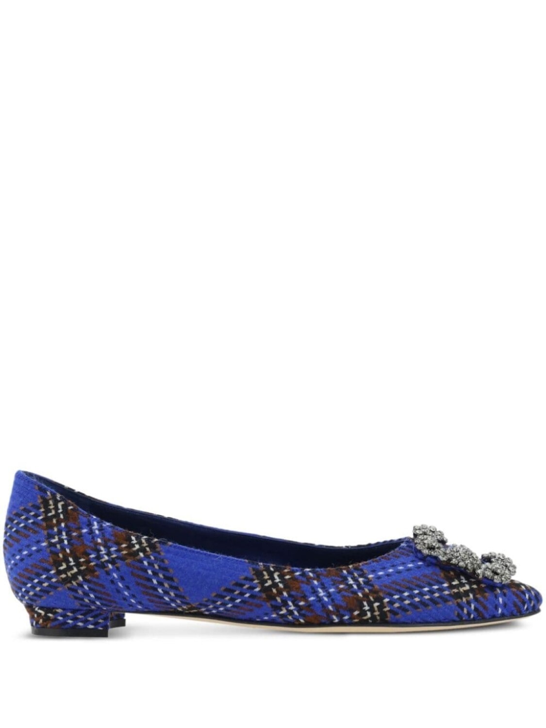 Manolo Blahnik балетки Хангиси, синий