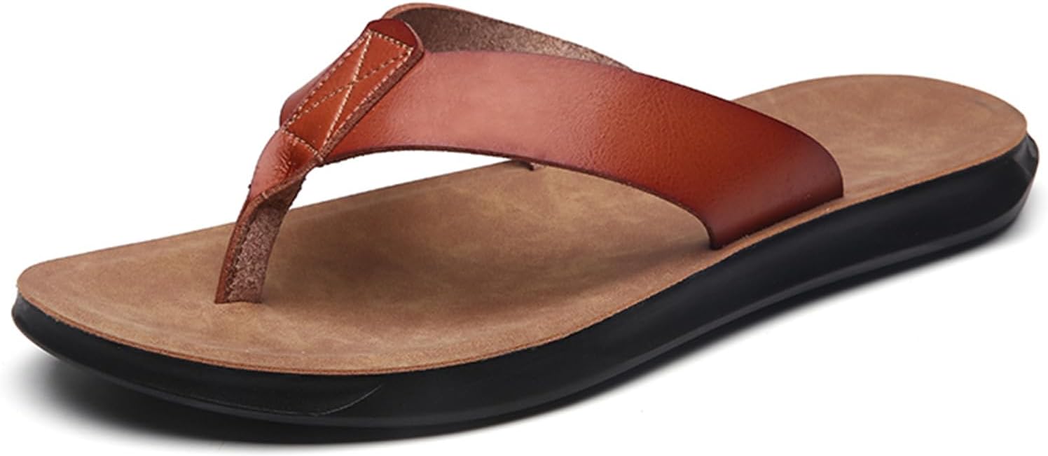 

Мужские пляжные сандалии, быстросохнущие шлепанцы, водоотталкивающие Abborora, коричневый