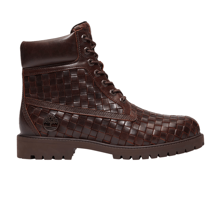 

Ботинки 6 Inch Premium Boot 'Woven Leather - Dark Brown', коричневый