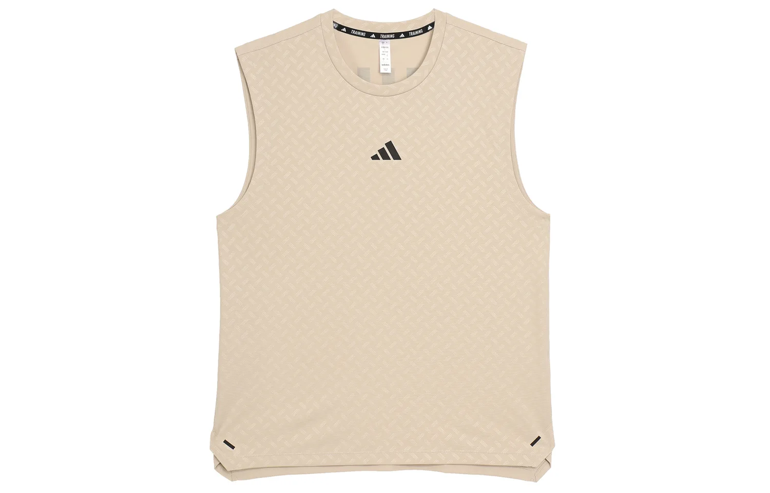Adidas Мужская майка цвета светлой умбры и черного