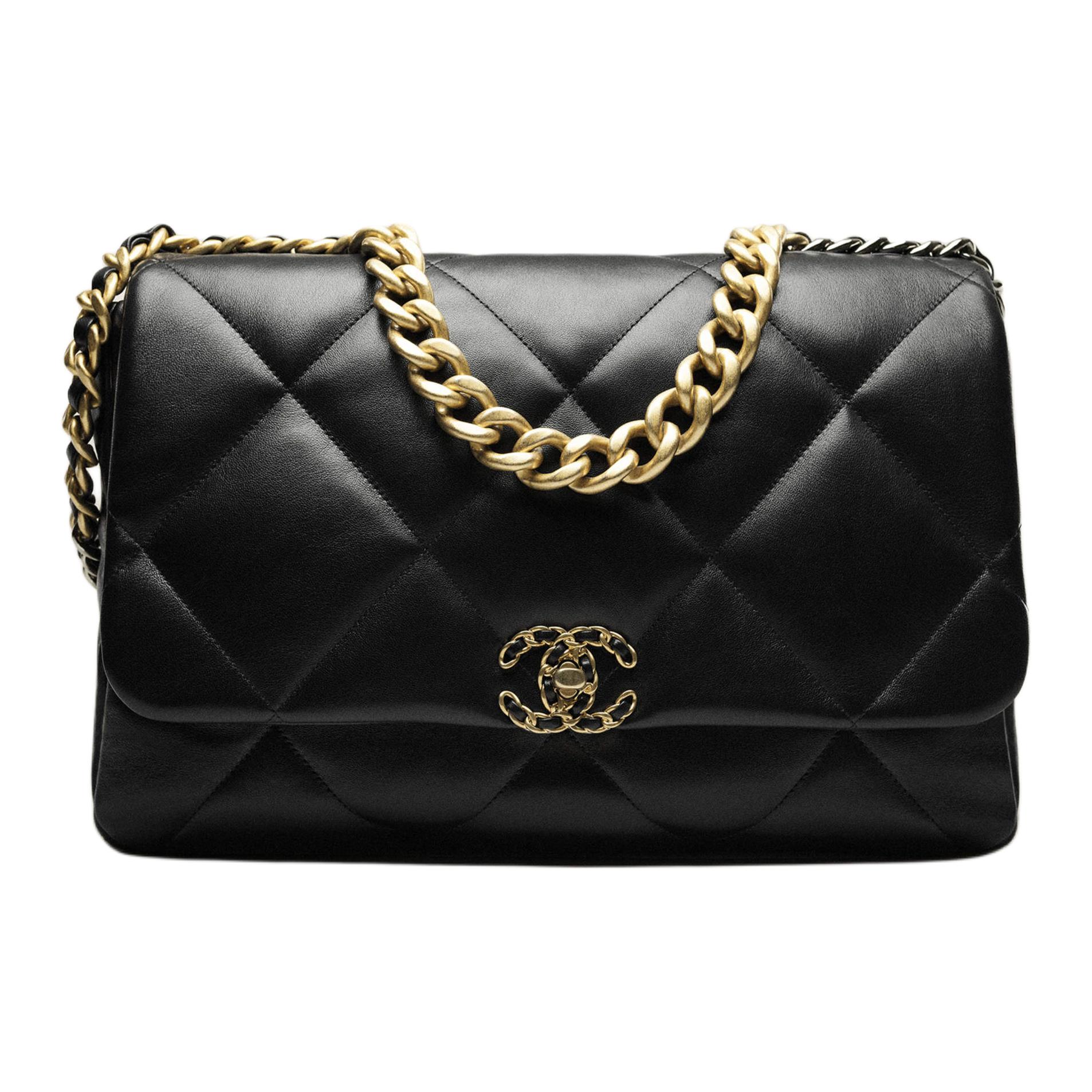 

CHANEL Сумка через плечо из яркой кожи ягнёнка