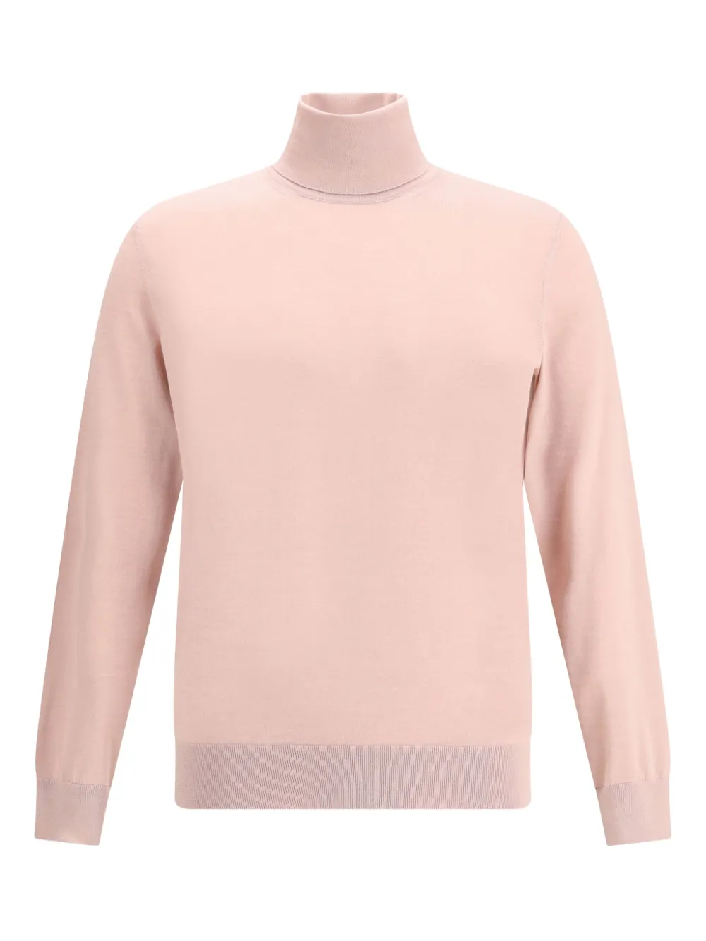 

Водолазка в рубчик Zegna, розовый