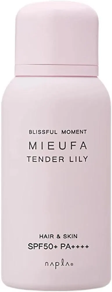 Спрей для защиты от солнца Napla Miifa Fragrance UV Spray Tender Lily 80 г Mifa