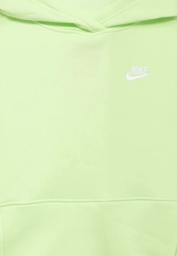 Клубная толстовка унисекс Nike Sportswear, Liquid Lime/White — фото 3