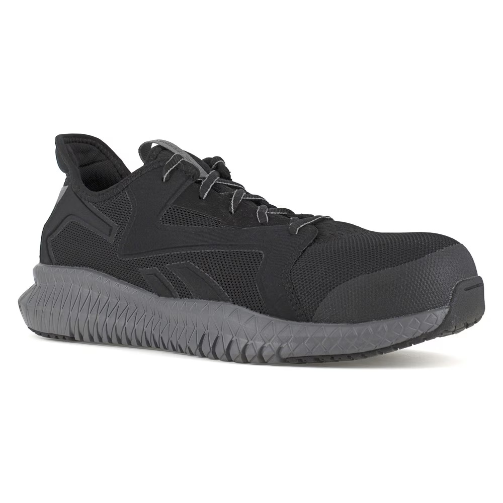

Кроссовки Reebok Work Flexagon 3.0 с композитным носком, черный/серый