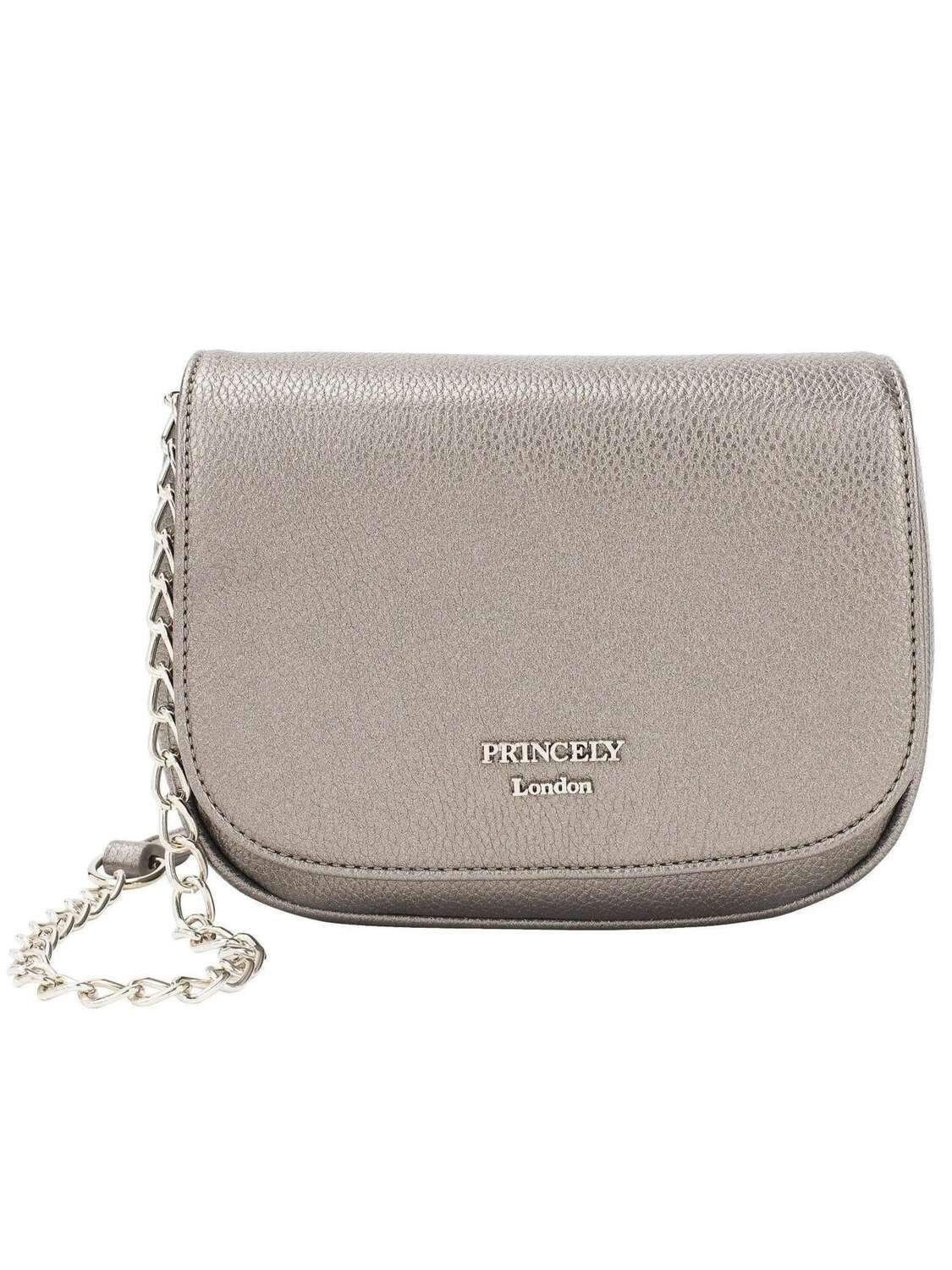 

Princely London Сумка кроссбоди 'Betty' в цвете Silver