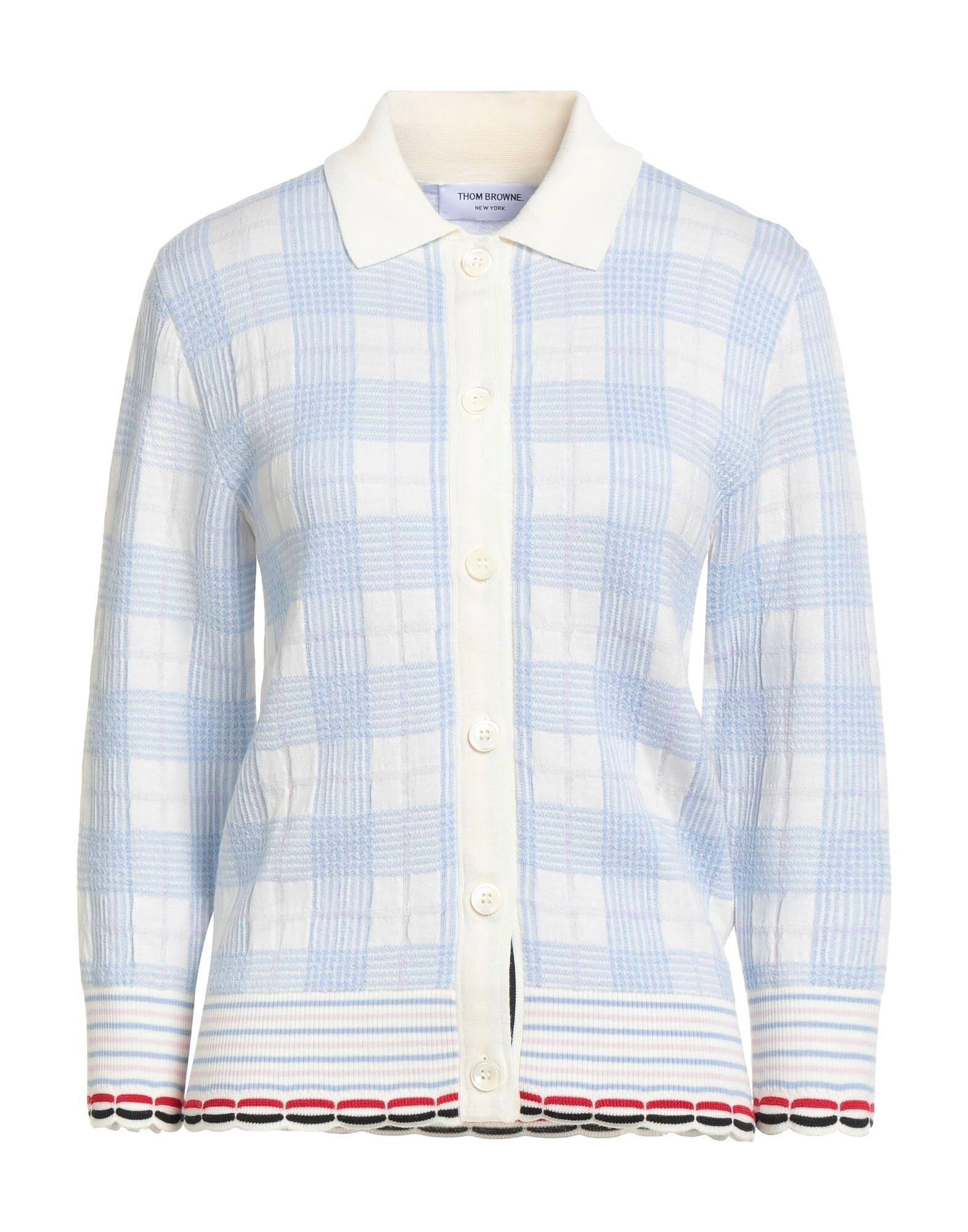 

Кардиган Thom Browne, небесно-голубой