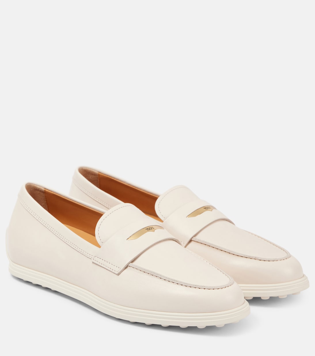 Кожаные мокасины Tod's, Cire'