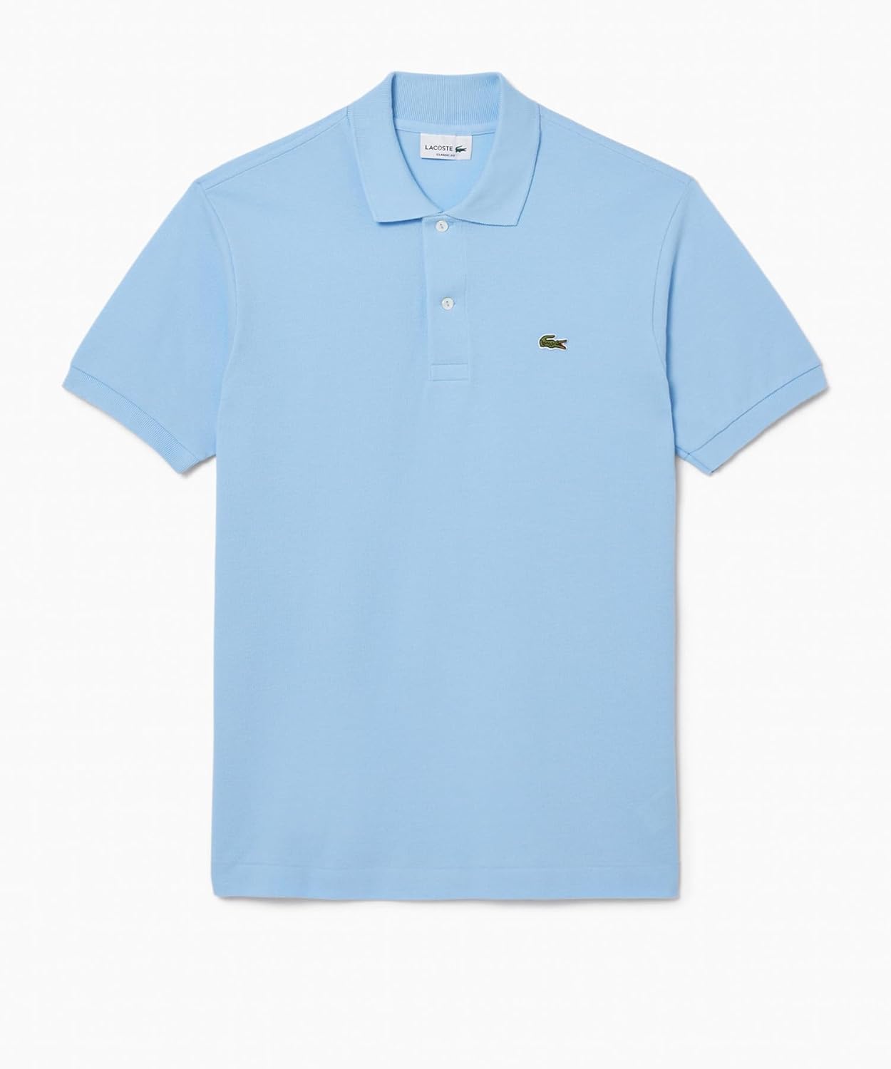 Классическая рубашка-поло Lacoste L.12.12 с коротким рукавом, синий — фото 4