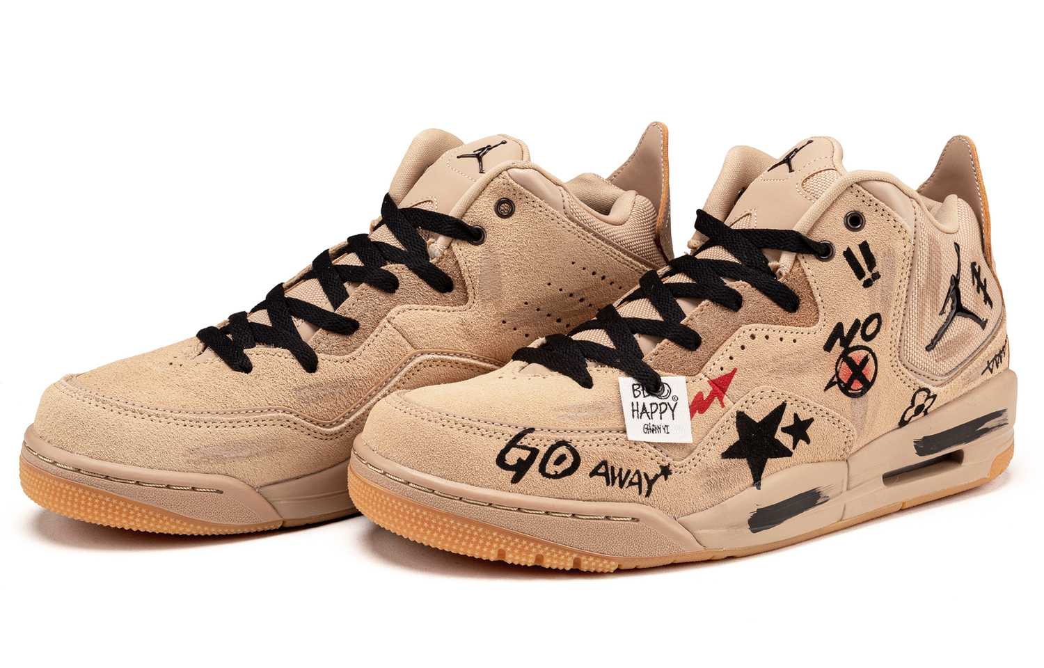 Jordan Кроссовки баскетбольные Courtside 23 Mid top мужские Abrasion Resistant Vintage Brown — фото 3