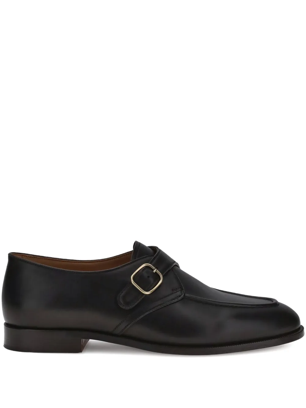 

Монки Sergio с одной пряжкой Loro Piana, коричневый