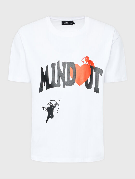 

Футболка оверсайз Mindout, белый