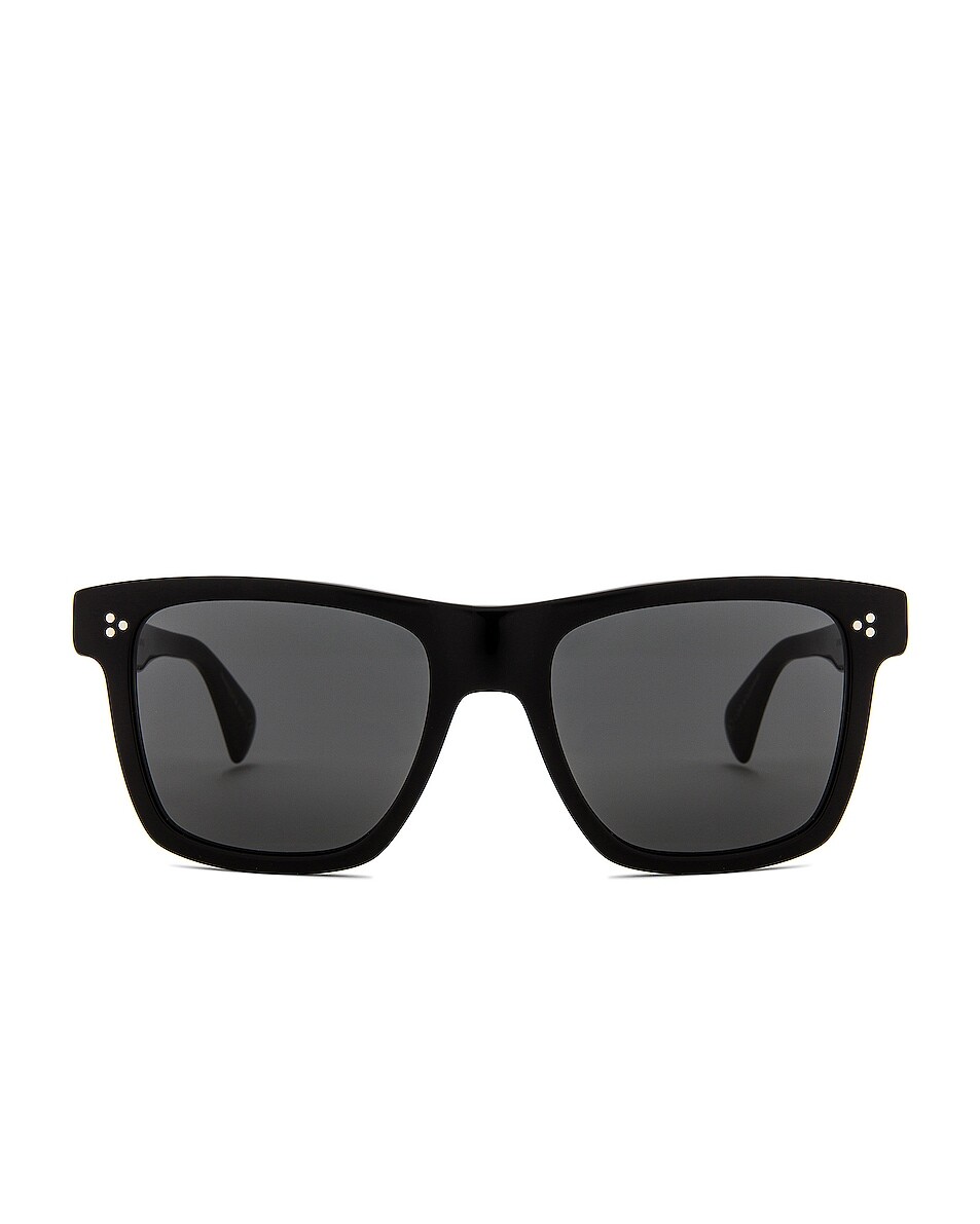

Солнцезащитные очки Oliver Peoples Casian, черный