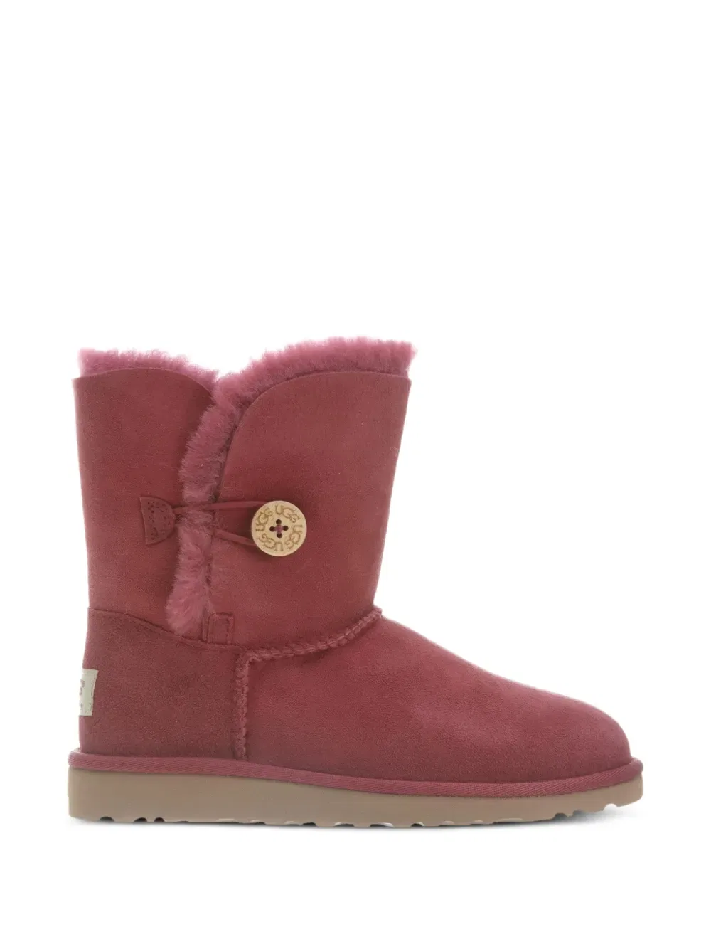 Ботинки Бейли с пуговицами Ugg Kids, красный