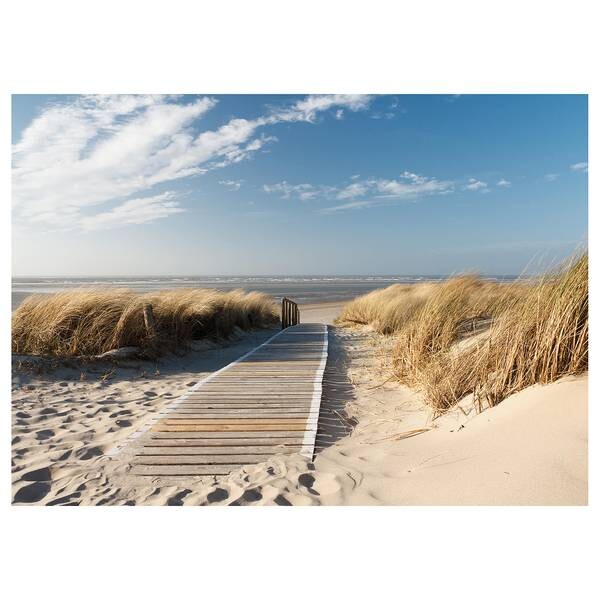 

Картина на холсте A.S. Création Strand Steeg At Sea цвет blau /beige