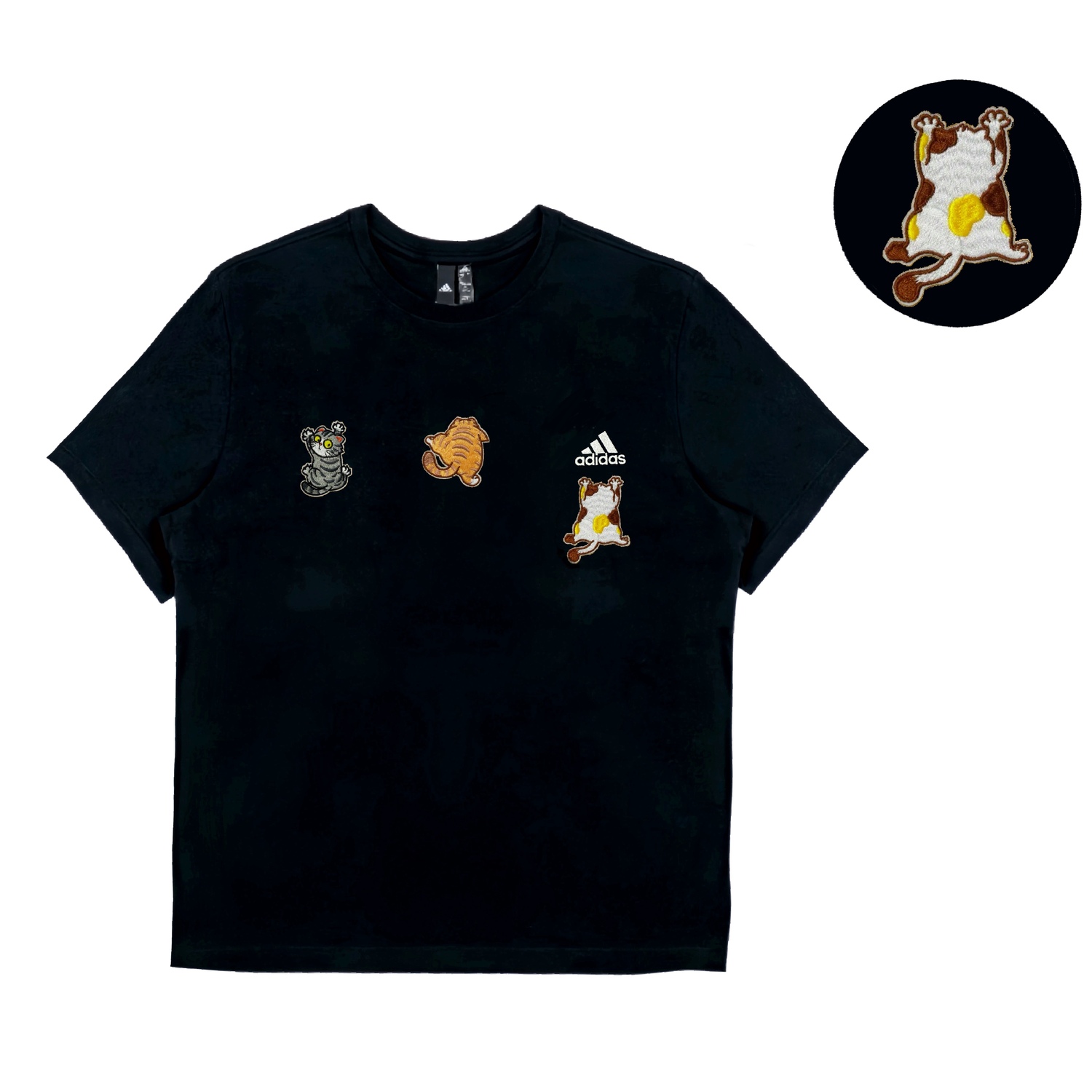 

Adidas Футболка унисекс черная