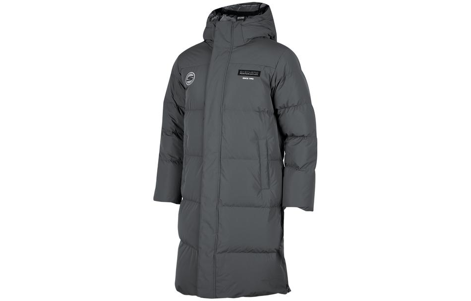 

Skechers Куртка пуховая мужская спортивная коллекция Forged Iron Gray, Forged Iron Gray