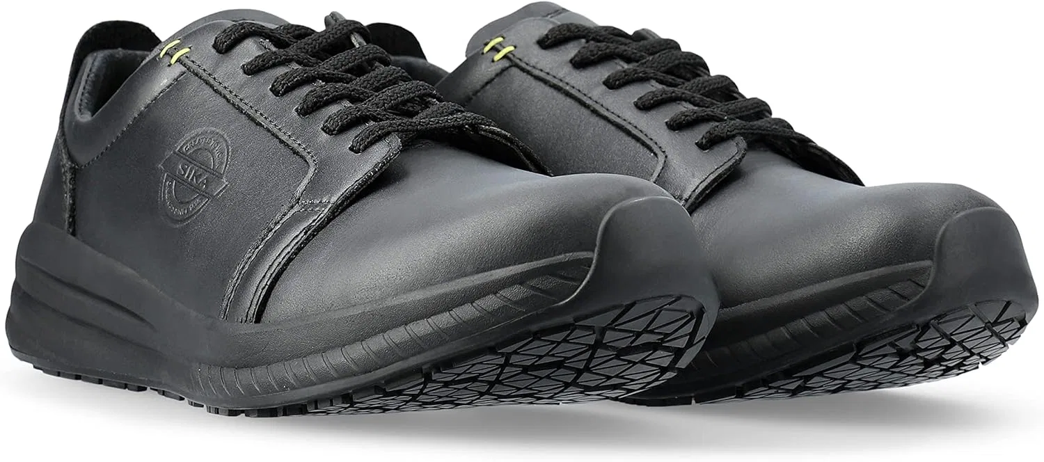 Рабочие кроссовки SIKA Sneaker Lifegrip ESD для мужчин и женщин, O2 SRC | Легкая рабочая обувь с первоклассной противоскользящей подошвой и амортизацией | Мягкая обувь для медицинского персонала, больниц и кухни, Black