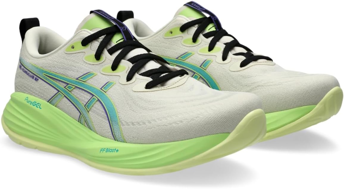 Мужские кроссовки для бега ASICS Gel-Cumulus 27, зеленый — фото 2