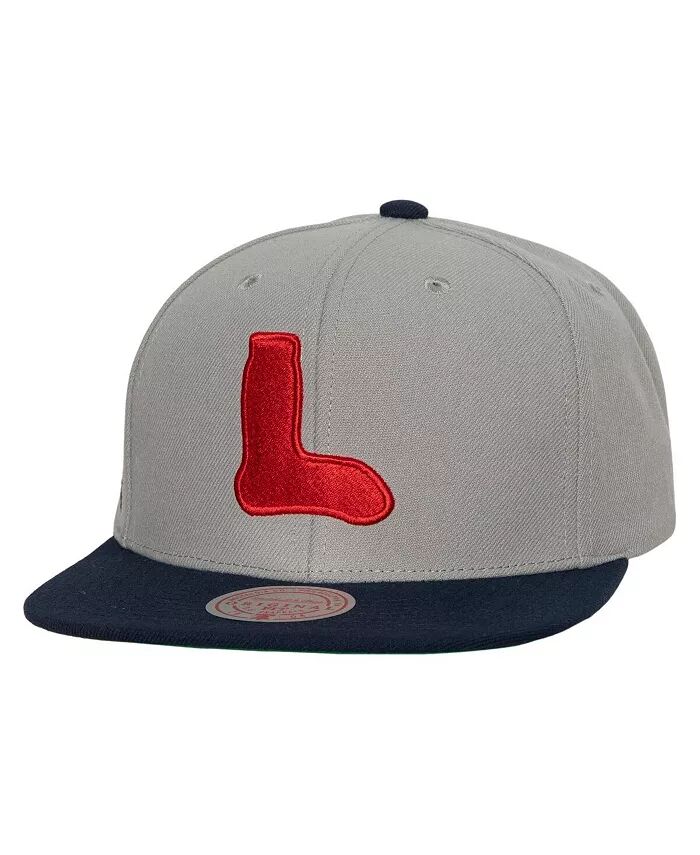 

Мужская серая бейсболка Evergreen Boston Red Sox Cooperstown Collection Mitchell & Ness