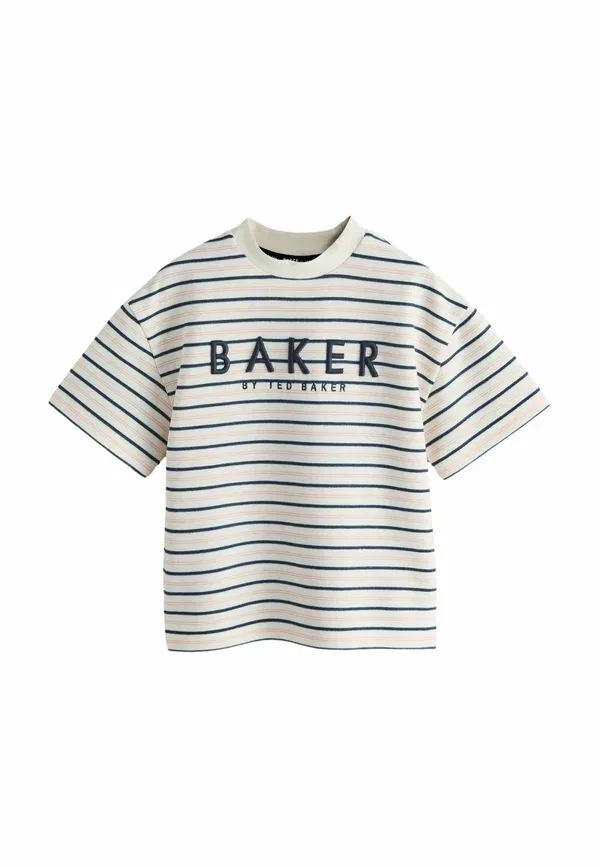 Футболка Regular fit с принтом Baker By Ted Baker, камень — фото 4