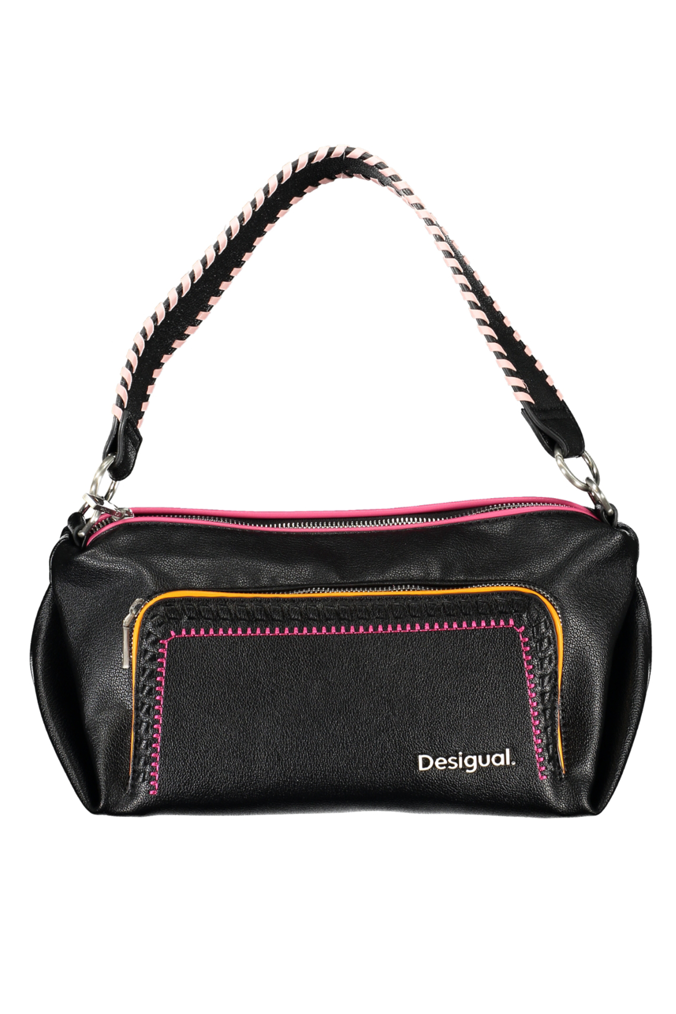 

Сумка женская Desigual, черный / фиолетовый / желтый