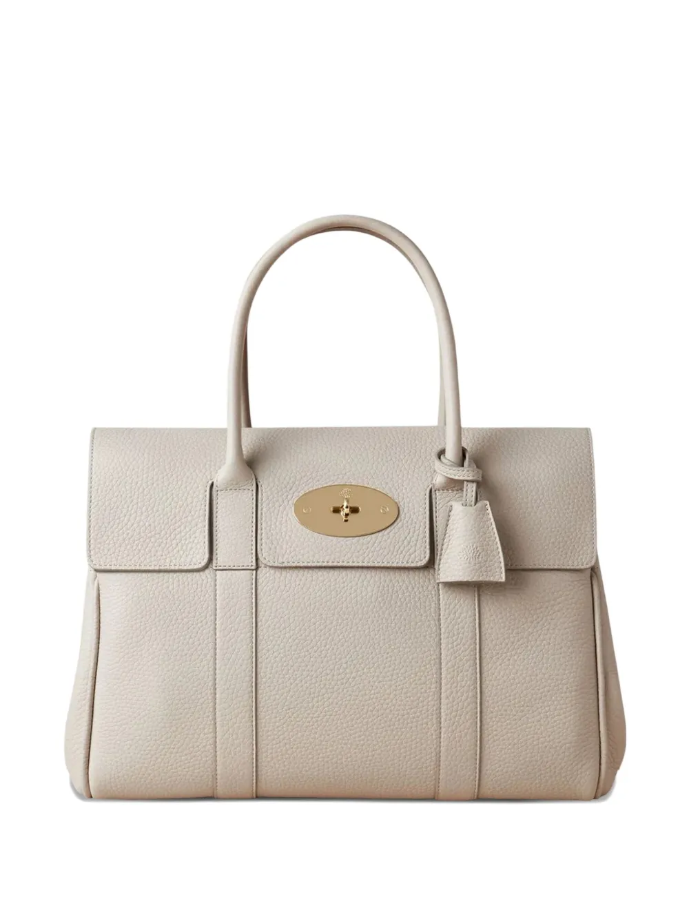 

Сумка-шоппер Bayswater из зернистой кожи Mulberry, нейтральный