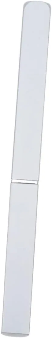 Ретракторная кисть для губ Outanaya белый металлик 9.3x1 см