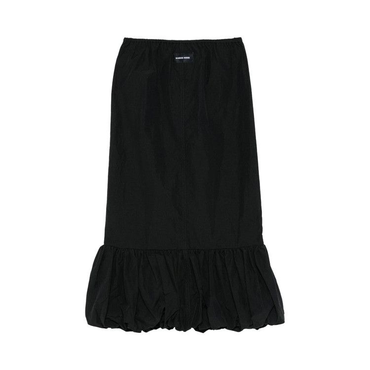

Юбка Marine Serre Nylon Midi Bubble Skirt, Black