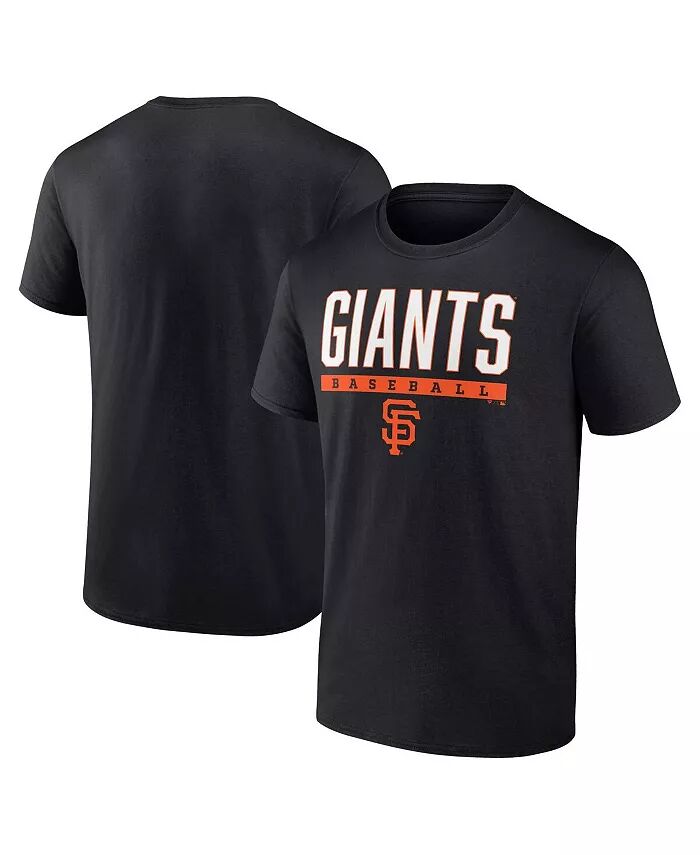 

Мужская черная футболка San Francisco Giants Power Hit Fanatics