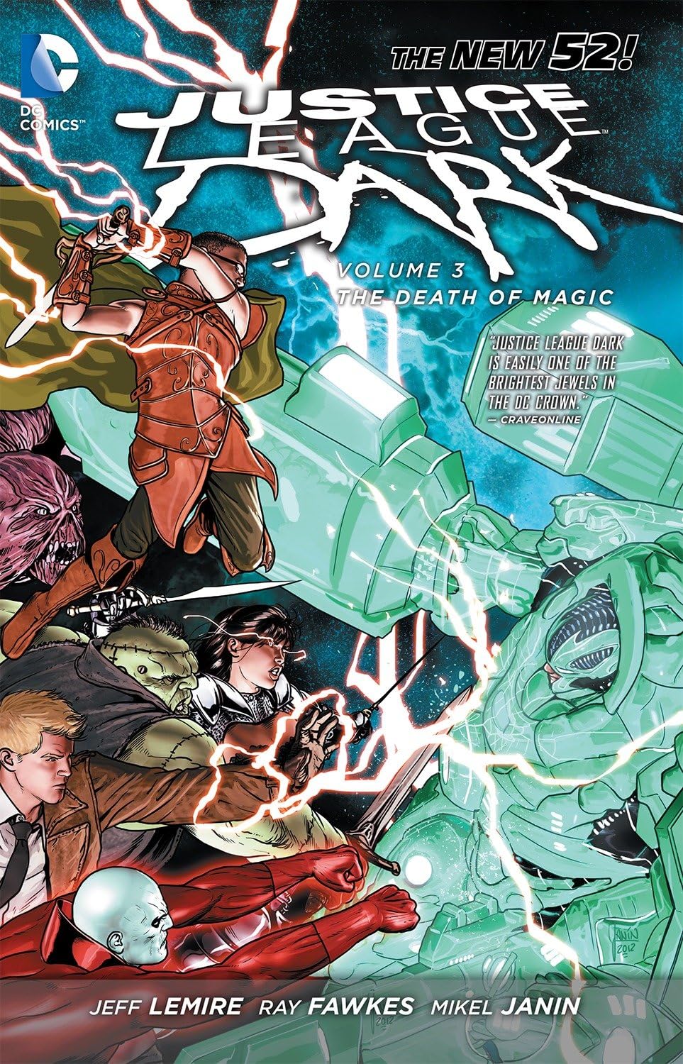 

Justice League Dark Vol. 3: The Death of Magic (The New 52) (Justice League Dark: the New 52, 3) (DC Comics)