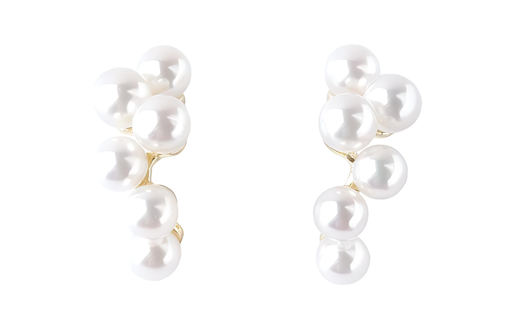 

Серьги из 18-каратного золота для женщин MIKIMOTO